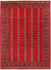 Red Bokhara 9' 2 x 12' 6 - No. 59827 - ALRUG Rug Store