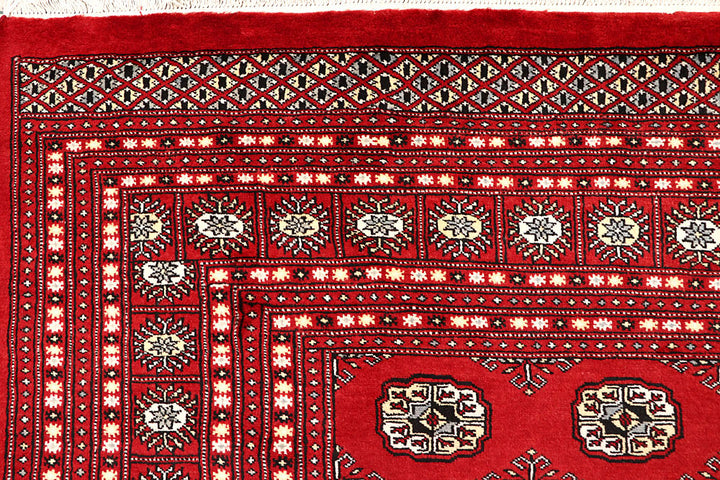 Red Bokhara 8' 10 x 12' 4 - No. 59828 - ALRUG Rug Store