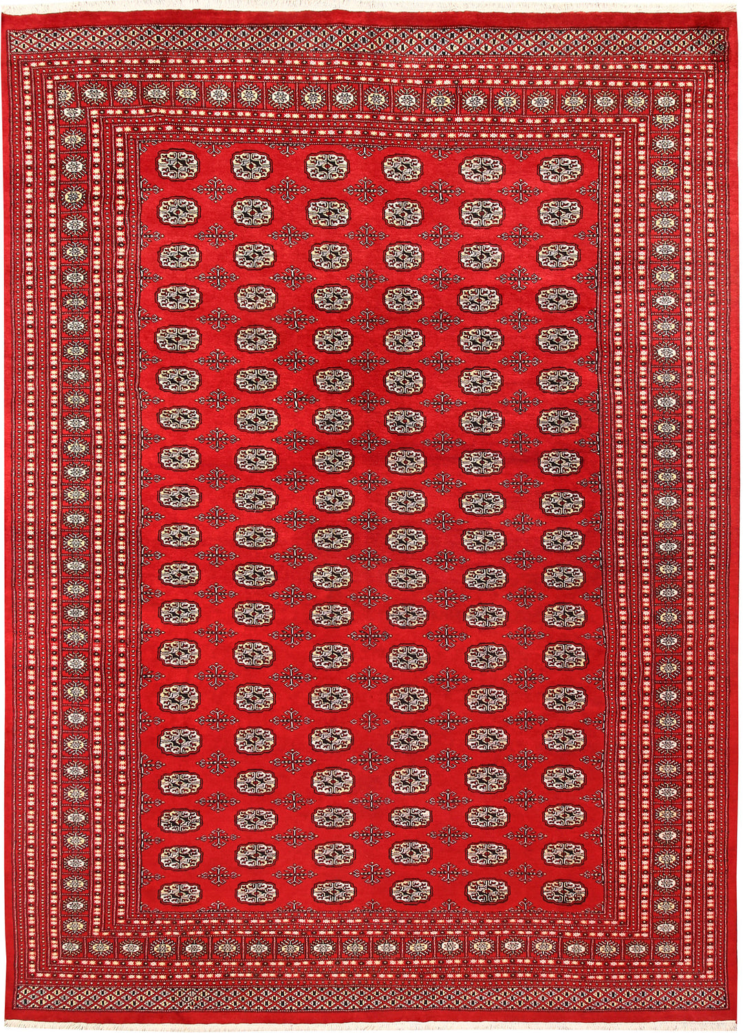 Red Bokhara 8' 10 x 12' 4 - No. 59828 - ALRUG Rug Store
