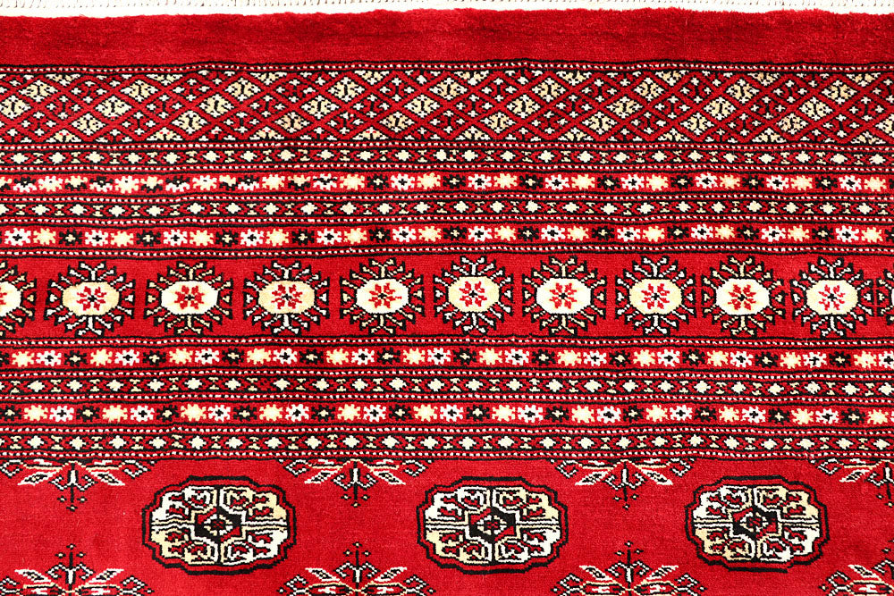 Red Bokhara 9' 1 x 12' 6 - No. 59829 - ALRUG Rug Store
