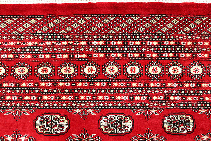 Red Bokhara 9' 1 x 12' 6 - No. 59829 - ALRUG Rug Store