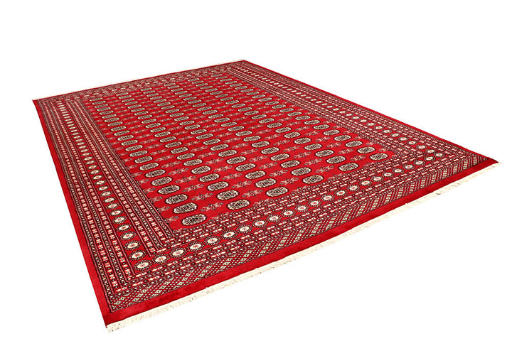 Red Bokhara 9' 1 x 12' 6 - No. 59829 - ALRUG Rug Store