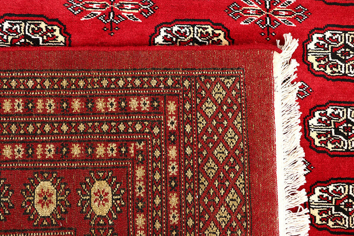 Red Bokhara 9' 1 x 12' 6 - No. 59829 - ALRUG Rug Store