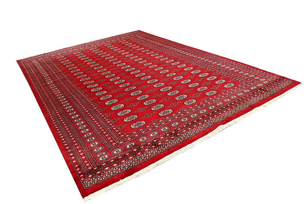 Red Bokhara 8' 10 x 12' 11 - No. 59830 - ALRUG Rug Store