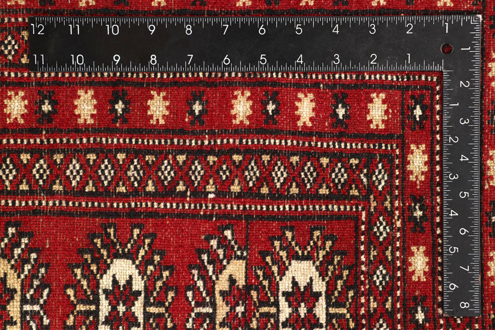 Red Bokhara 8' 10 x 12' 11 - No. 59830 - ALRUG Rug Store