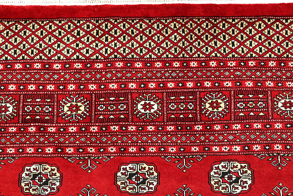 Red Bokhara 8' 11 x 12' 6 - No. 59831 - ALRUG Rug Store