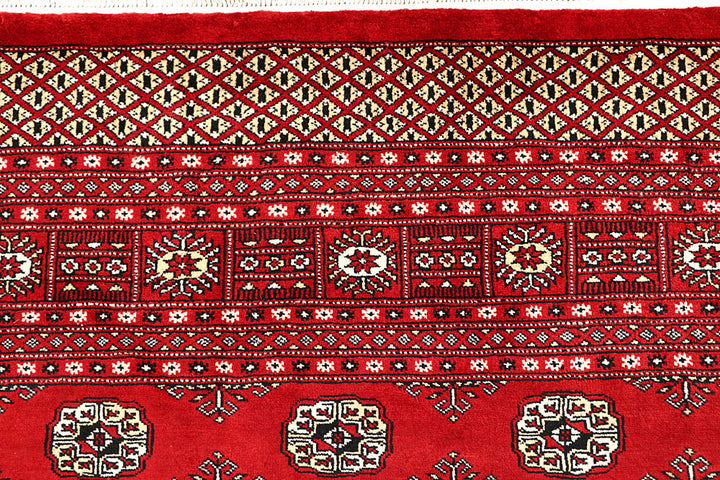 Red Bokhara 8' 11 x 12' 6 - No. 59831 - ALRUG Rug Store