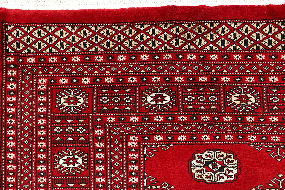 Red Bokhara 9' 2 x 11' 11 - No. 59832 - ALRUG Rug Store