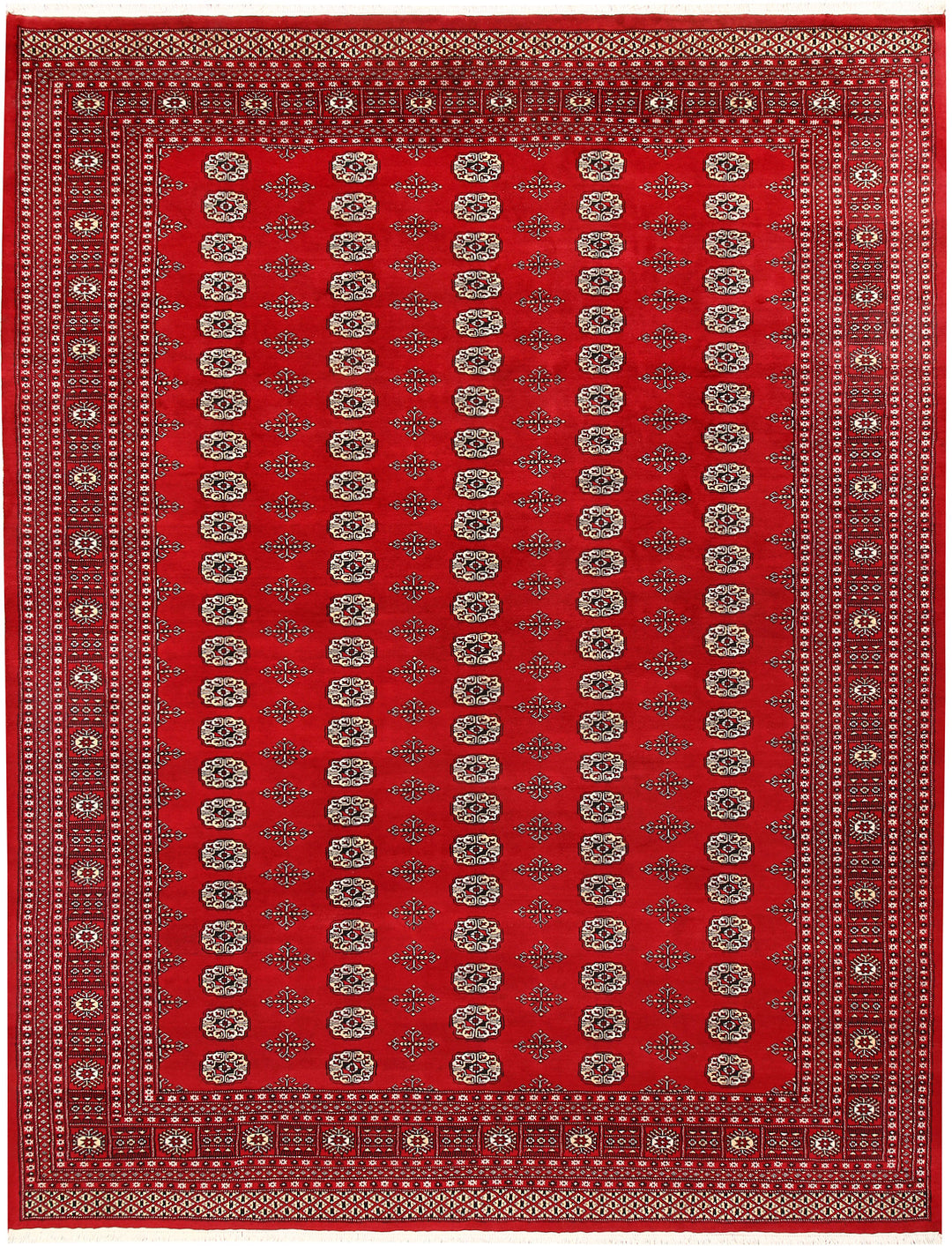 Red Bokhara 9' 2 x 11' 11 - No. 59832 - ALRUG Rug Store