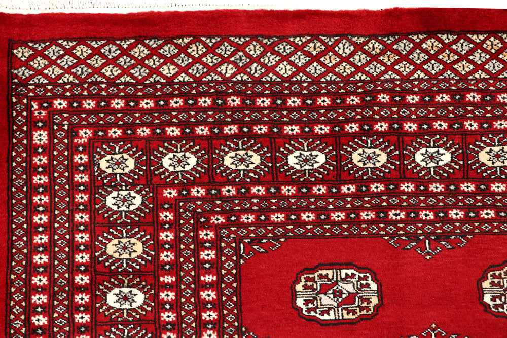 Red Bokhara 9' 3 x 12' 4 - No. 59833 - ALRUG Rug Store