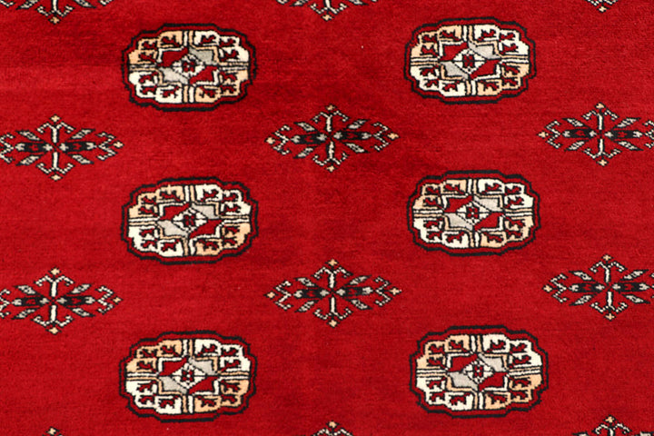 Red Bokhara 9' 3 x 12' 4 - No. 59833 - ALRUG Rug Store