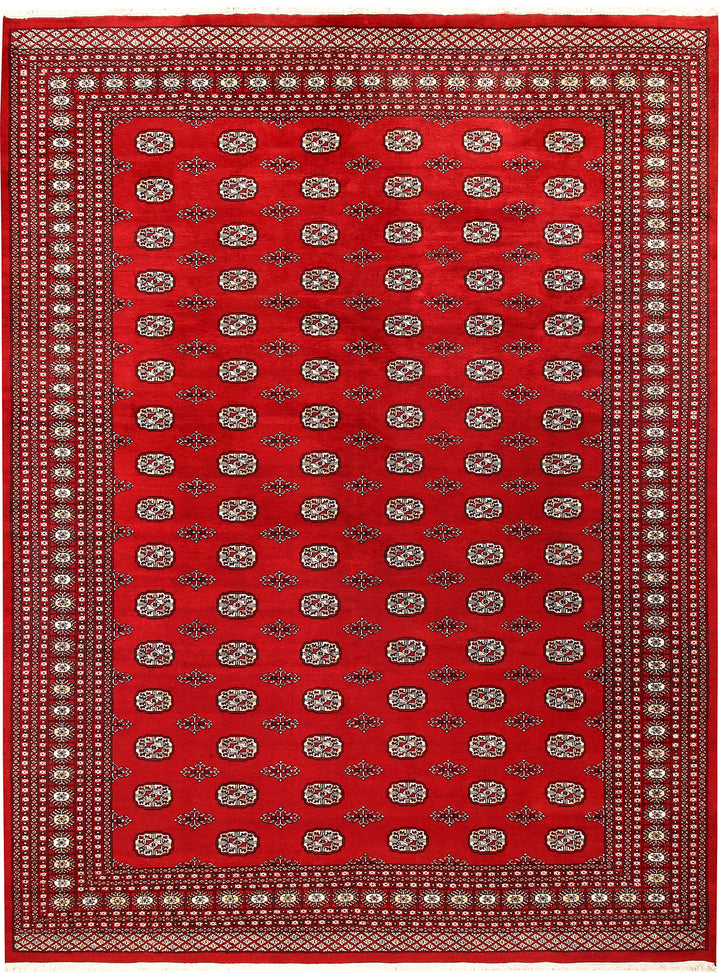 Red Bokhara 9'  3" x 12'  4" - No. QA14752