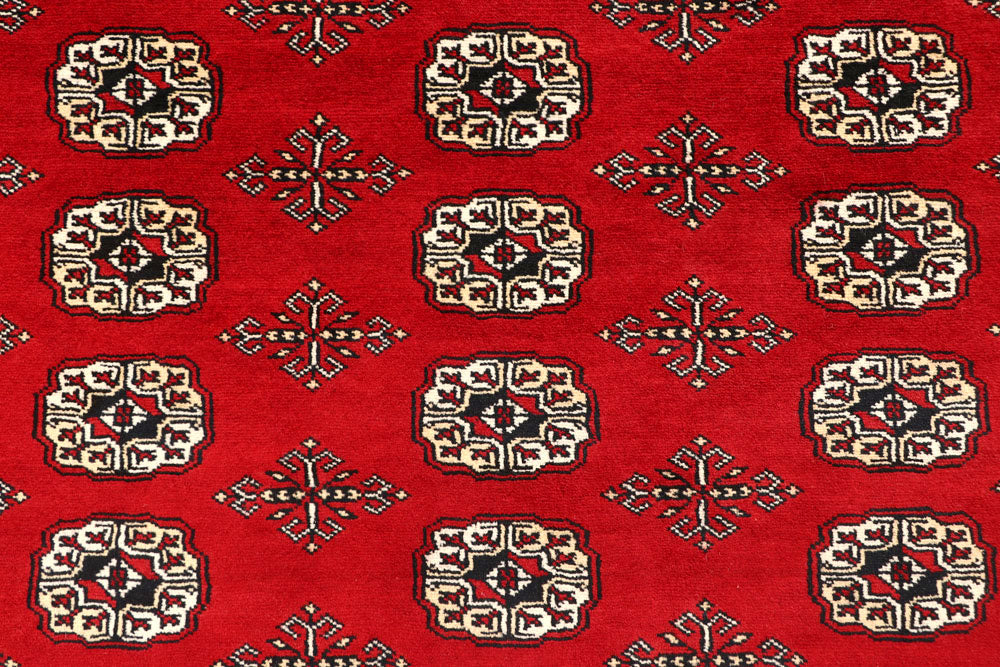 Firebrick Bokhara 9' 1 x 12' 3 - No. 59834 - ALRUG Rug Store