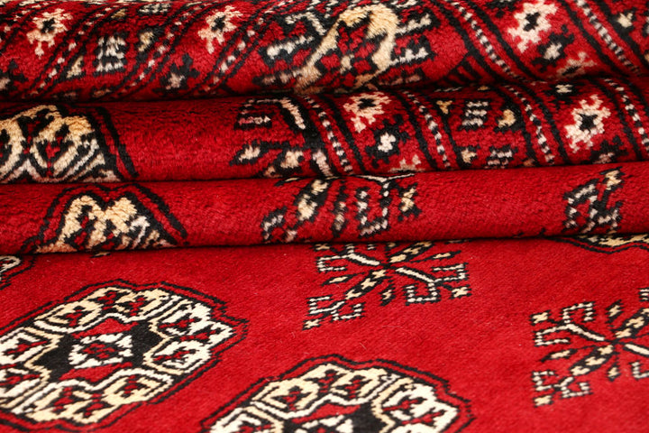 Firebrick Bokhara 9' 1 x 12' 3 - No. 59834 - ALRUG Rug Store