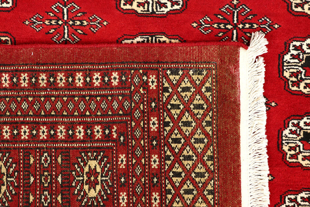 Firebrick Bokhara 9' 1 x 12' 3 - No. 59834 - ALRUG Rug Store