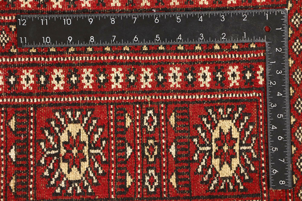 Firebrick Bokhara 9' 1 x 12' 3 - No. 59834 - ALRUG Rug Store