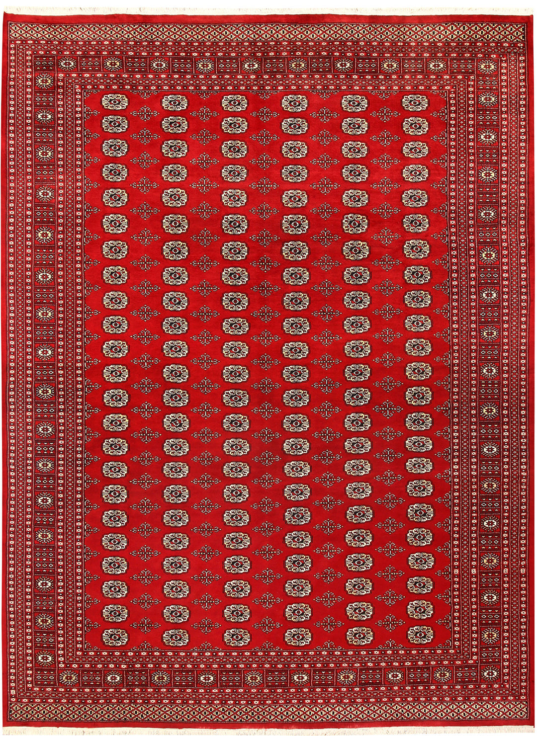 Firebrick Bokhara 9' 1 x 12' 3 - No. 59834 - ALRUG Rug Store