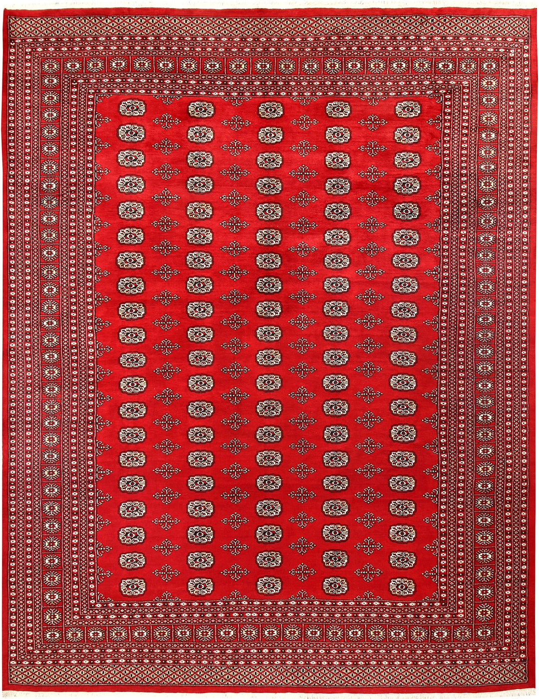 Red Bokhara 9' 4 x 12' - No. 59835 - ALRUG Rug Store