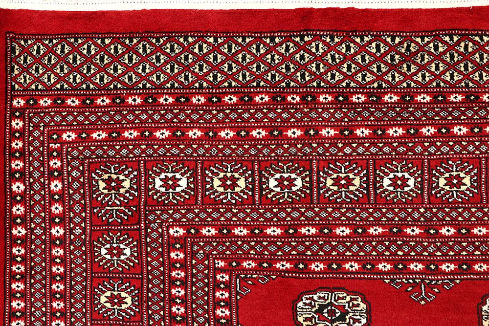 Red Bokhara 9' 4 x 11' 10 - No. 59836 - ALRUG Rug Store