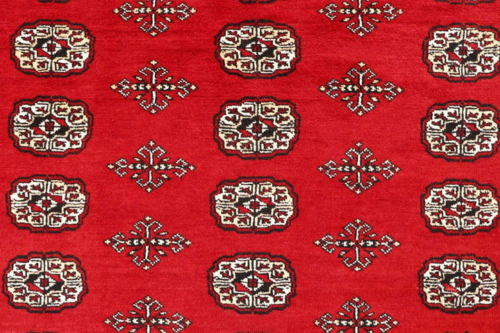 Red Bokhara 9' 4 x 11' 10 - No. 59836 - ALRUG Rug Store