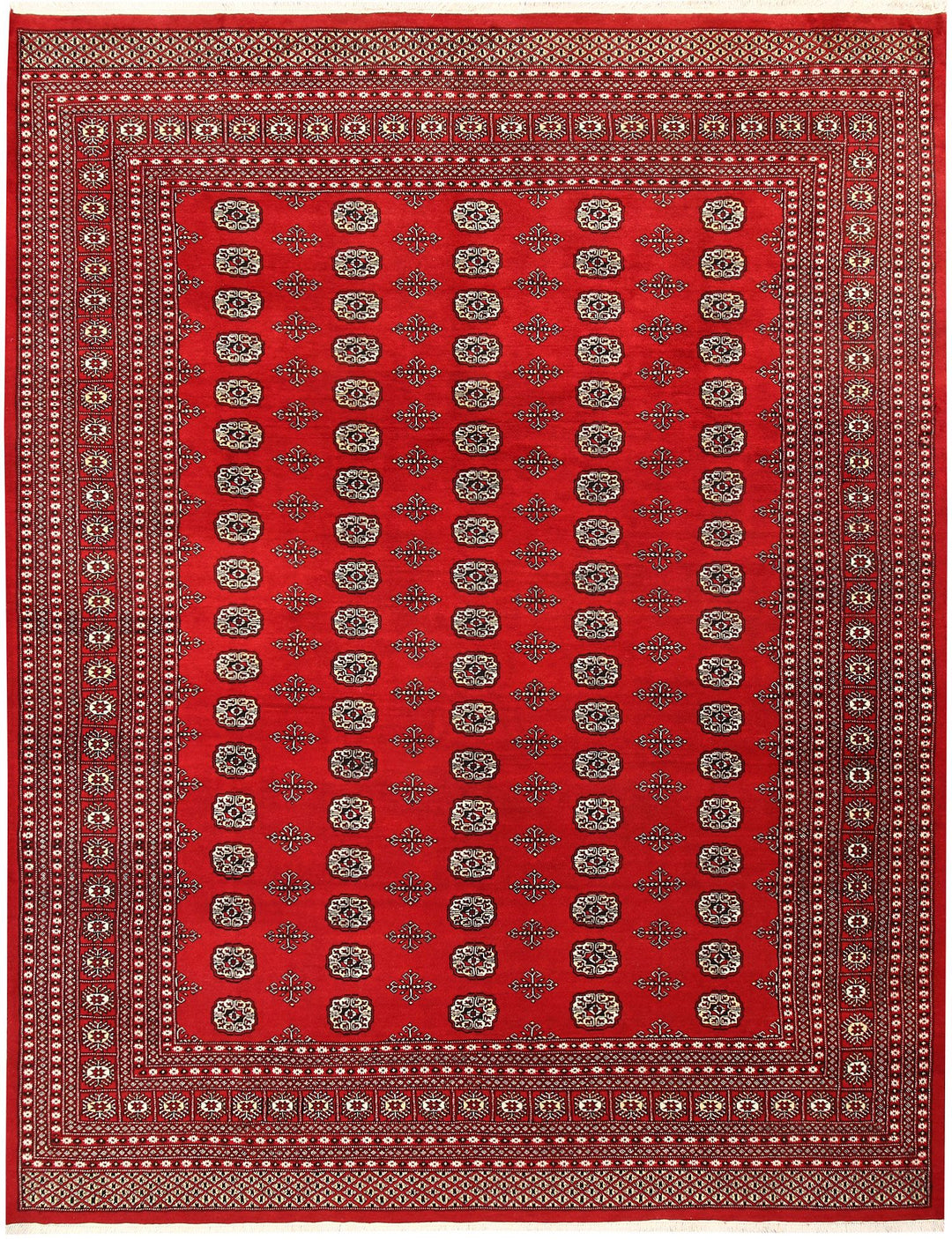 Red Bokhara 9' 4 x 11' 10 - No. 59836 - ALRUG Rug Store