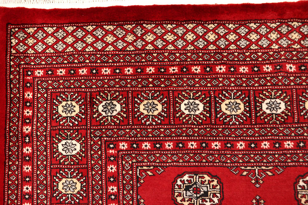 Red Bokhara 9' 4 x 12' 4 - No. 59837 - ALRUG Rug Store