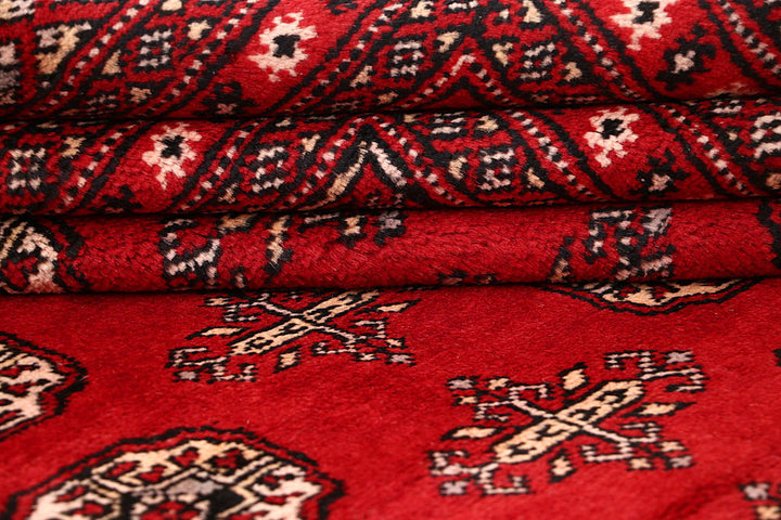 Red Bokhara 9' 4 x 12' 4 - No. 59837 - ALRUG Rug Store