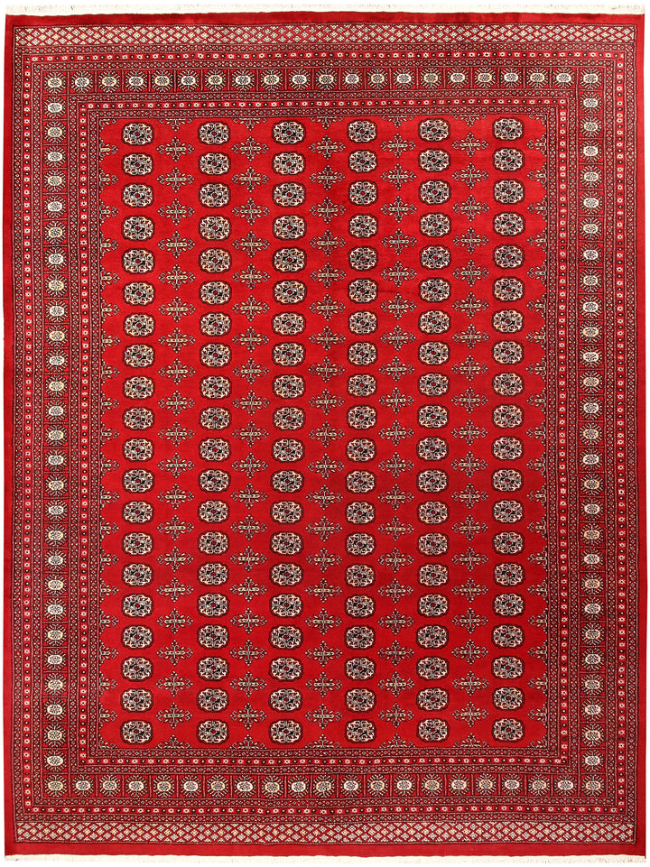 Red Bokhara 9' 4 x 12' 4 - No. 59837 - ALRUG Rug Store
