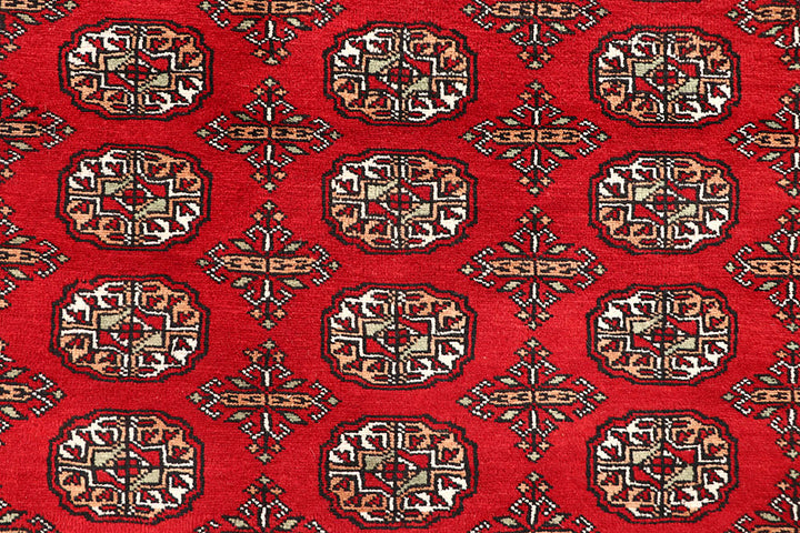 Firebrick Bokhara 9' 3 x 11' 10 - No. 59838 - ALRUG Rug Store