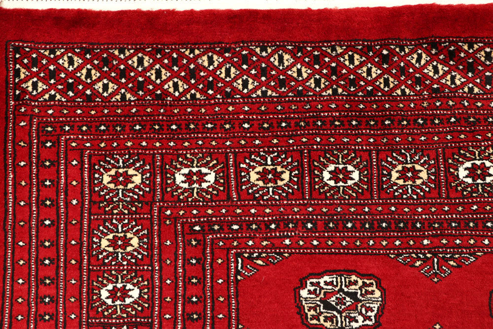 Red Bokhara 9' 2 x 12' 2 - No. 59840 - ALRUG Rug Store