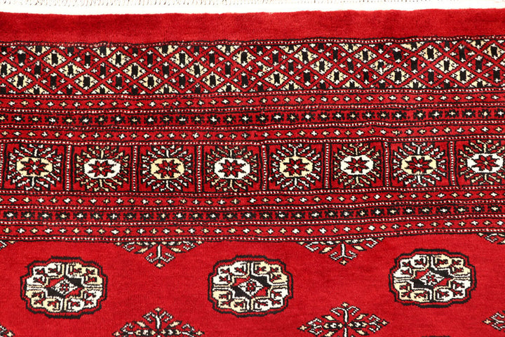 Red Bokhara 9' 2 x 12' 2 - No. 59840 - ALRUG Rug Store