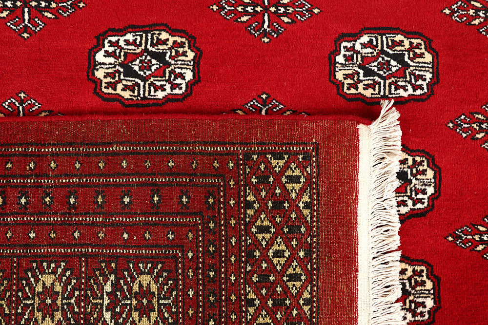 Red Bokhara 9' 2 x 12' 2 - No. 59840 - ALRUG Rug Store