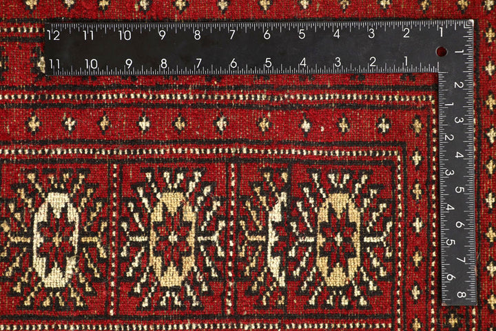 Red Bokhara 9' 2 x 12' 2 - No. 59840 - ALRUG Rug Store