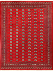 Red Bokhara 9' 2 x 12' 2 - No. 59840 - ALRUG Rug Store