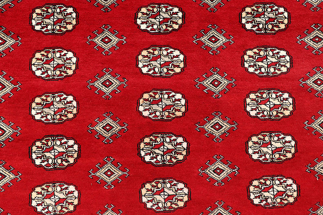 Firebrick Bokhara 9' 4 x 12' 1 - No. 59841 - ALRUG Rug Store