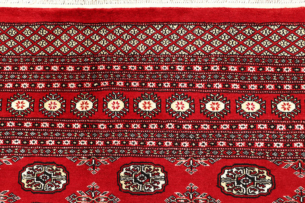 Firebrick Bokhara 9' 1 x 12' 2 - No. 59842 - ALRUG Rug Store