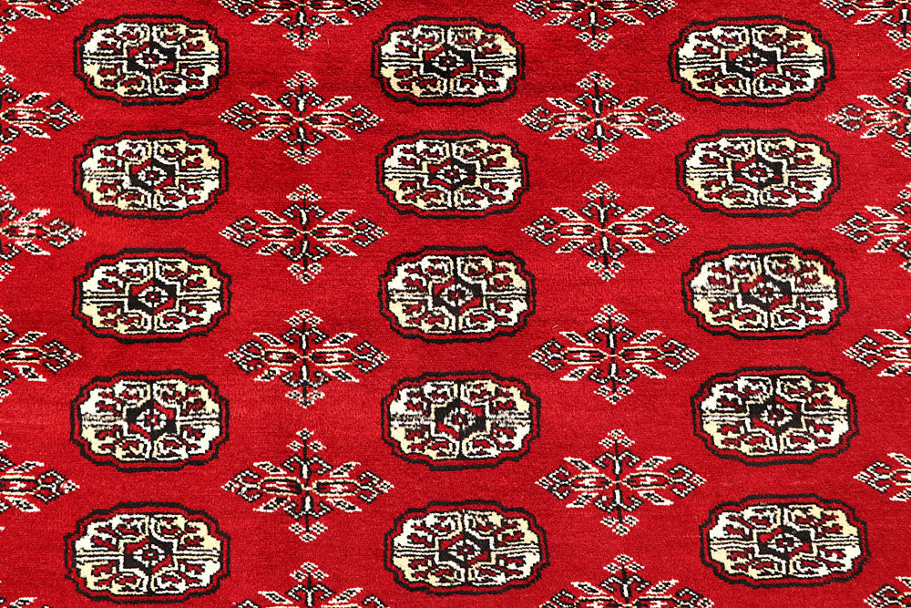 Firebrick Bokhara 9' 1 x 12' 2 - No. 59842 - ALRUG Rug Store