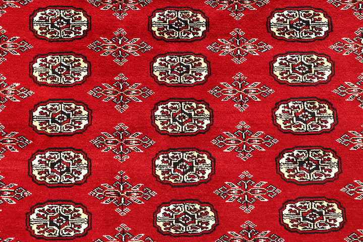 Firebrick Bokhara 9' 1 x 12' 2 - No. 59842 - ALRUG Rug Store