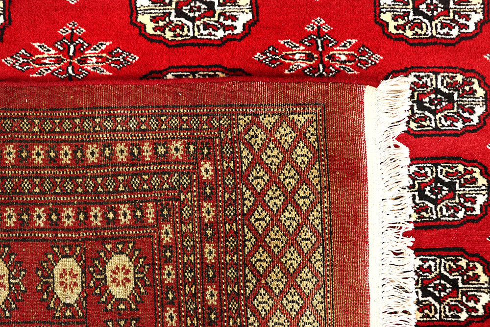 Firebrick Bokhara 9' 1 x 12' 2 - No. 59842 - ALRUG Rug Store
