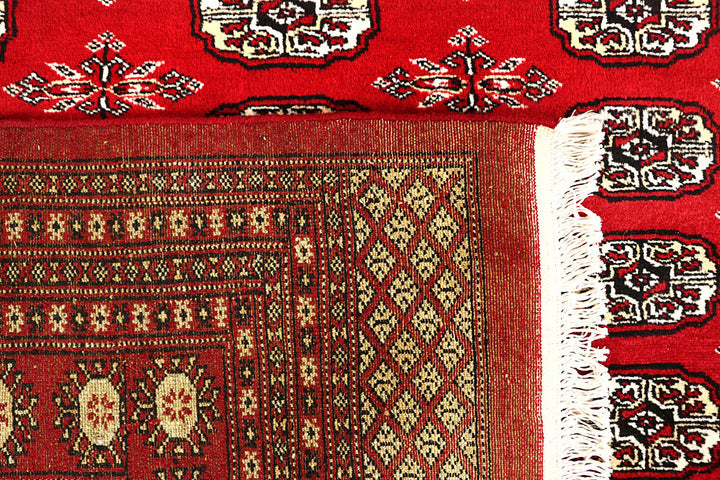Firebrick Bokhara 9' 1 x 12' 2 - No. 59842 - ALRUG Rug Store