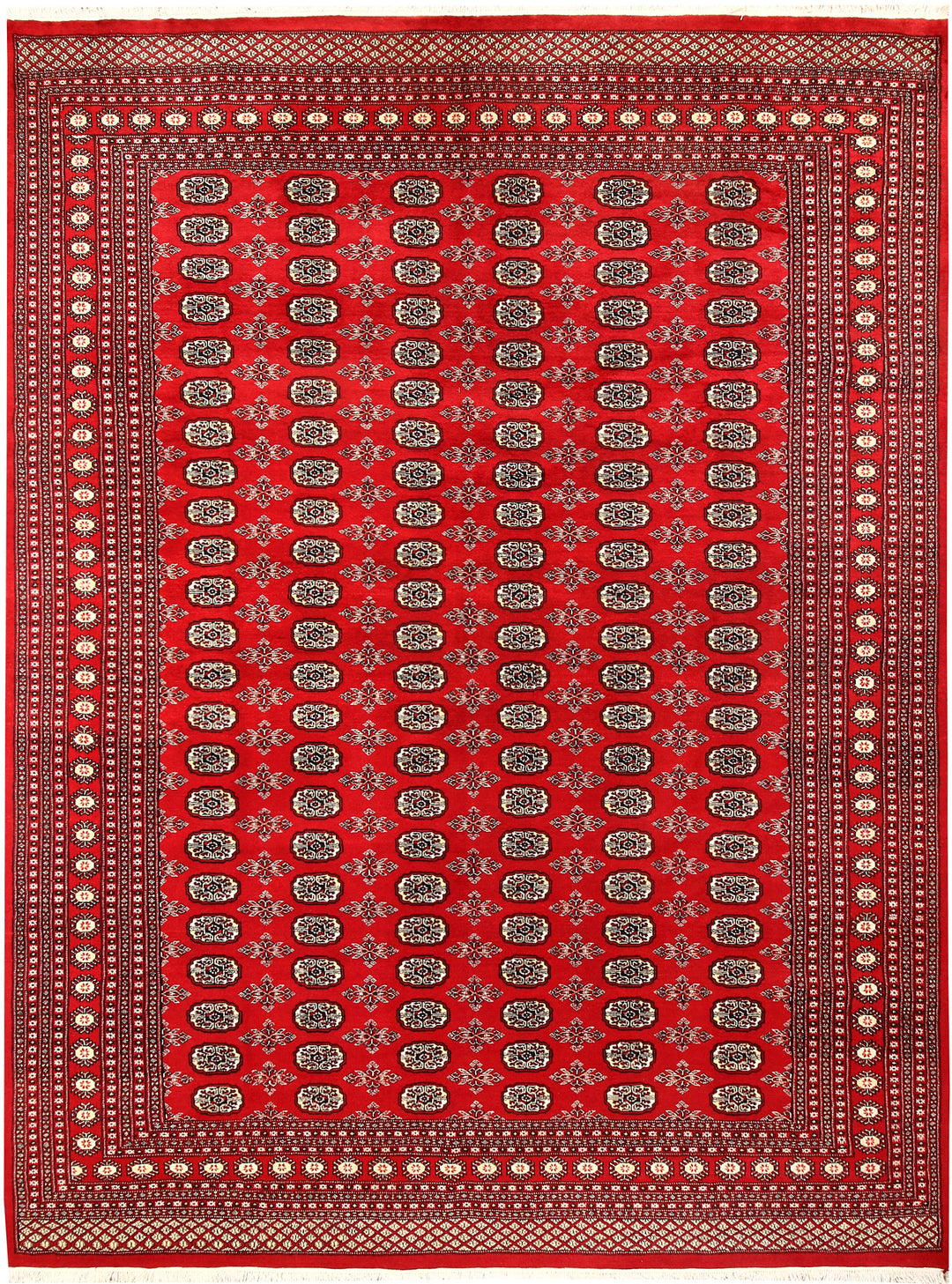 Firebrick Bokhara 9' 1 x 12' 2 - No. 59842 - ALRUG Rug Store