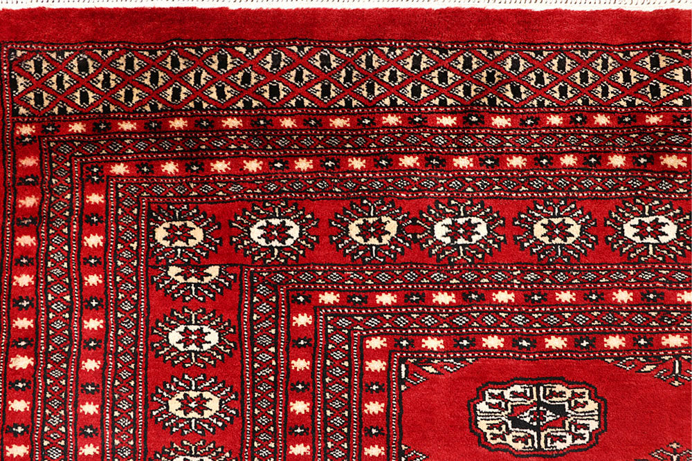 Firebrick Bokhara 8' 9 x 12' 9 - No. 59843 - ALRUG Rug Store