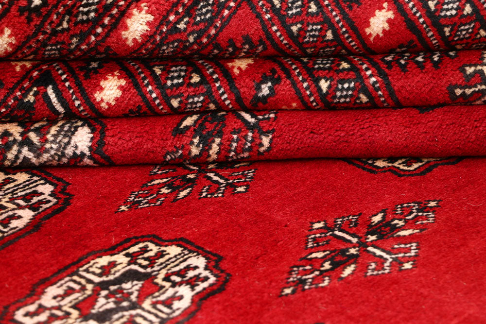 Firebrick Bokhara 8' 9 x 12' 9 - No. 59843 - ALRUG Rug Store