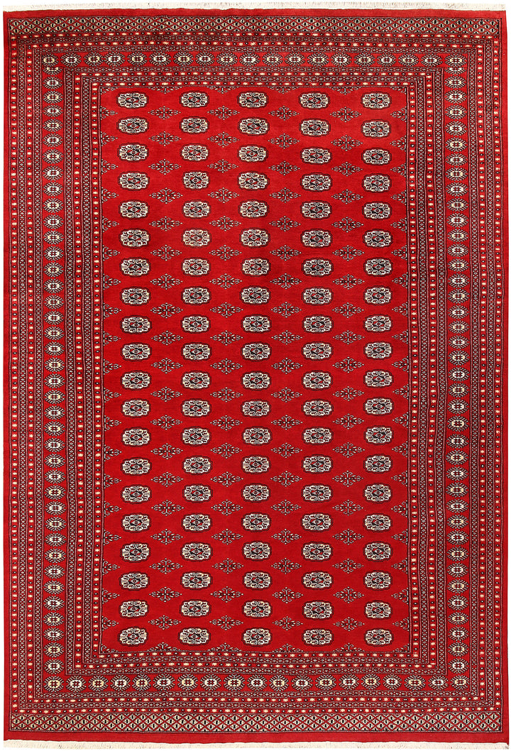 Firebrick Bokhara 8' 9 x 12' 9 - No. 59843 - ALRUG Rug Store