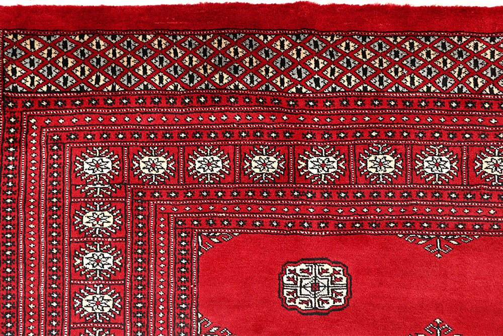 Firebrick Bokhara 9' 1 x 12' 7 - No. 59846 - ALRUG Rug Store