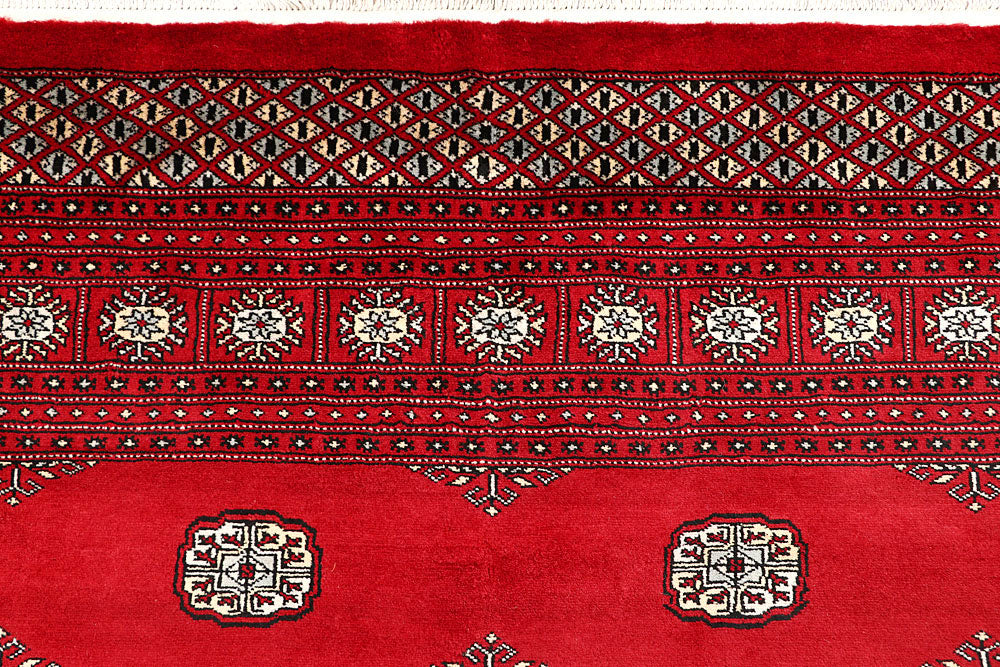 Firebrick Bokhara 9' 1 x 12' 7 - No. 59846 - ALRUG Rug Store