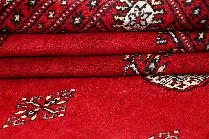 Firebrick Bokhara 9' 1 x 12' 7 - No. 59846 - ALRUG Rug Store