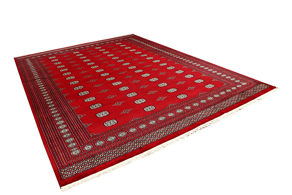 Firebrick Bokhara 9' 1 x 12' 7 - No. 59846 - ALRUG Rug Store