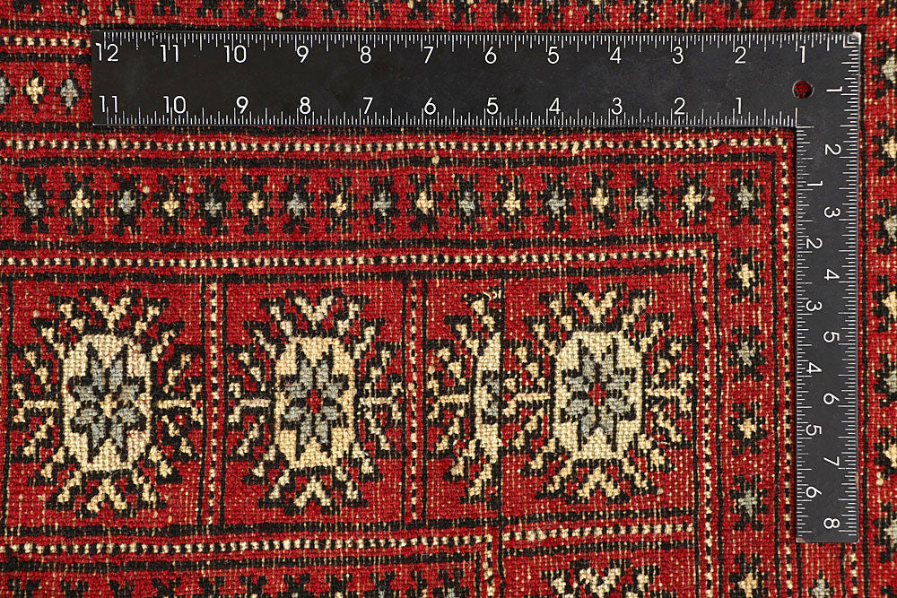 Firebrick Bokhara 9' 1 x 12' 7 - No. 59846 - ALRUG Rug Store