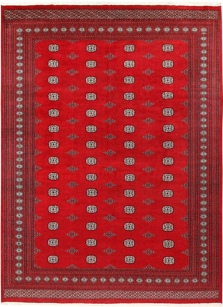 Firebrick Bokhara 9' 1 x 12' 7 - No. 59846 - ALRUG Rug Store